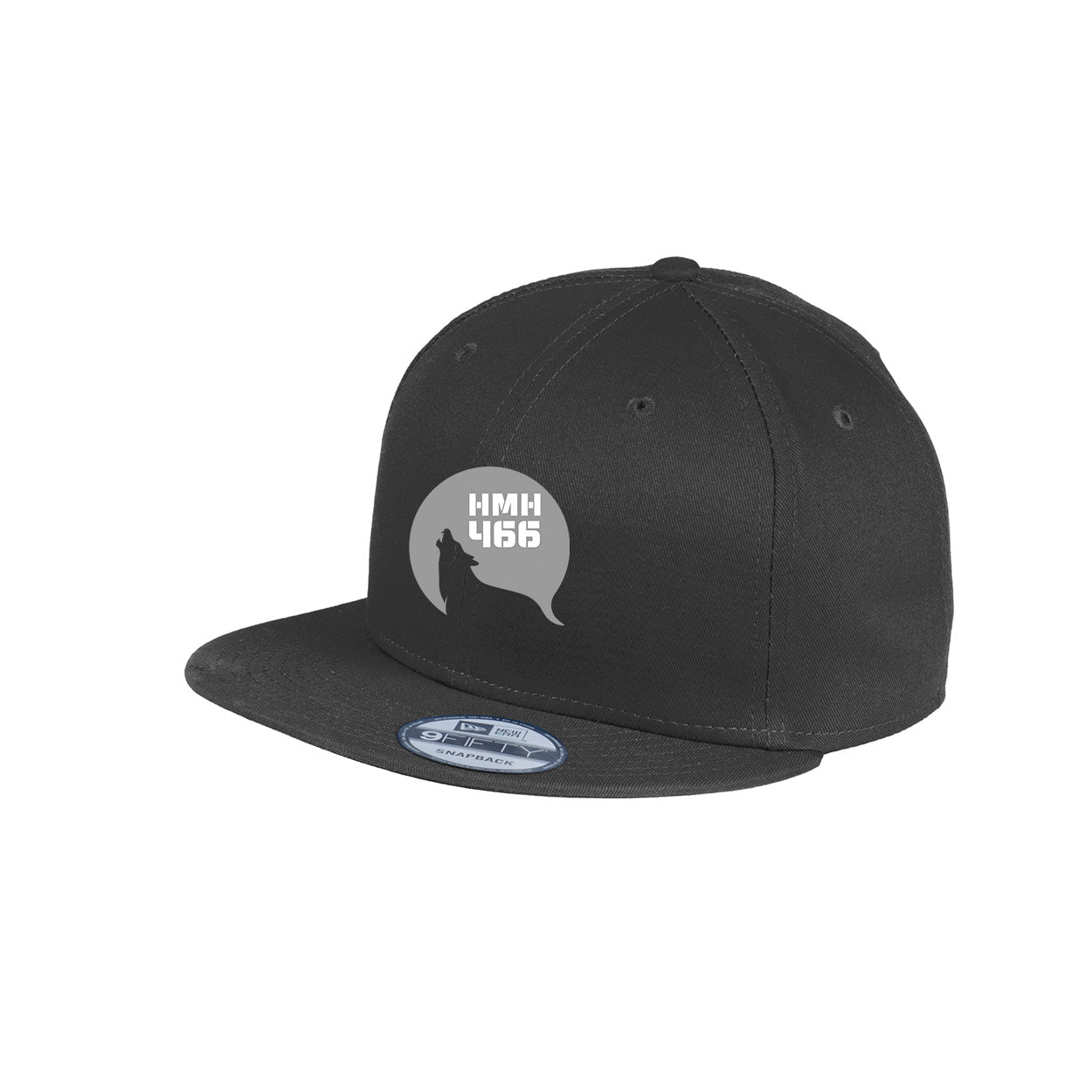 HMH-466 NIGHT NEW ERA FLAT BILL SNAPBACK CAP