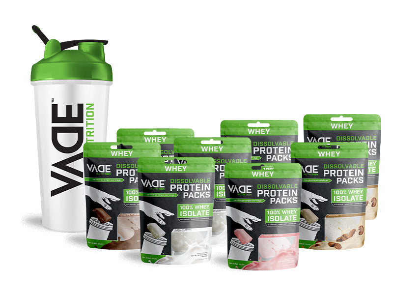 VADE Nutrition 100% Whey Isolate Protein – JackedPack