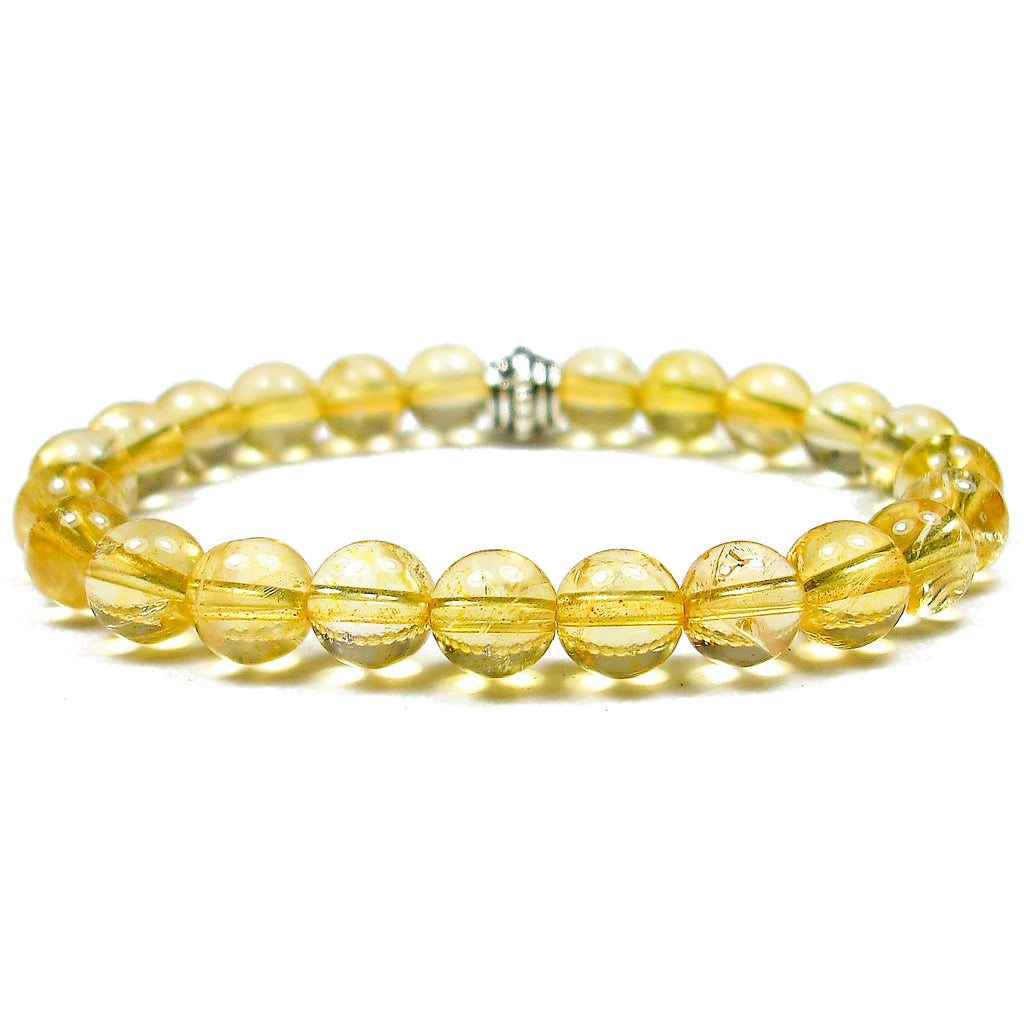 citrine crystal beads