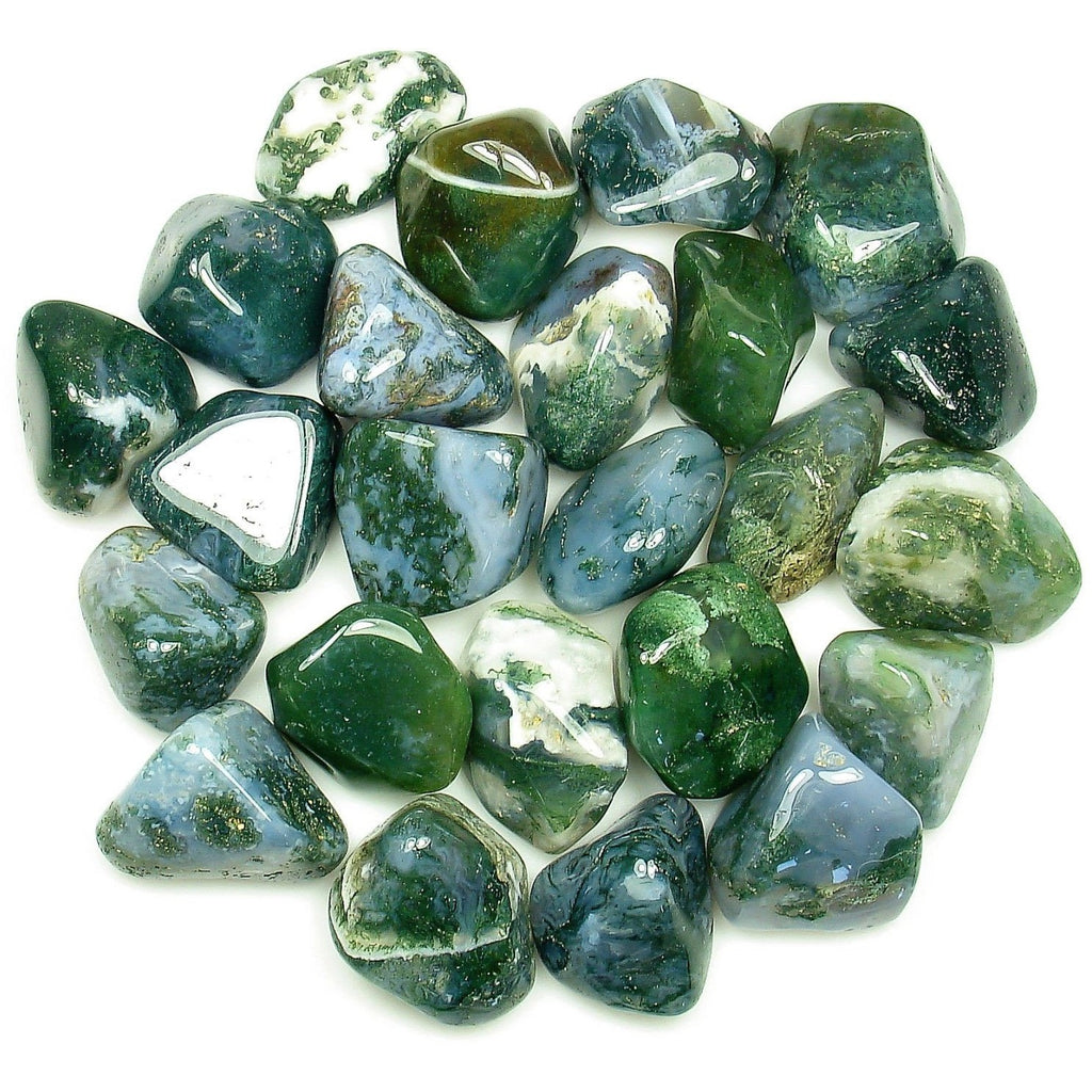 Moss Agate Tumbled Crystal Specimen | The Magic Is In You