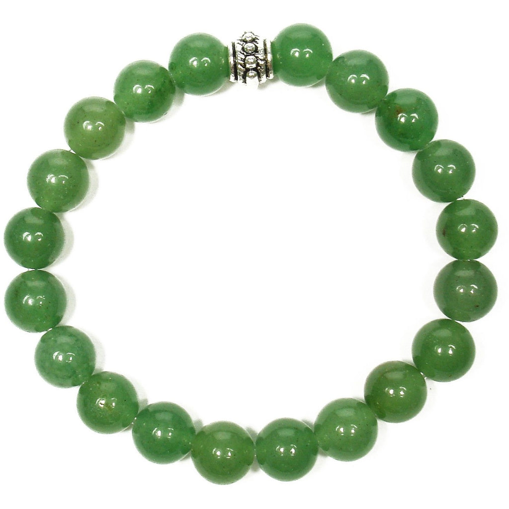 Aventurine 8mm Round Crystal Bead Bracelet | The Magic Is In You