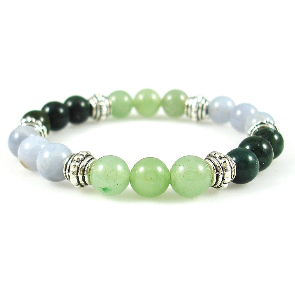 Anti-Inflammatory 8mm Crystal Intention Bracelet | The Magic Is In You