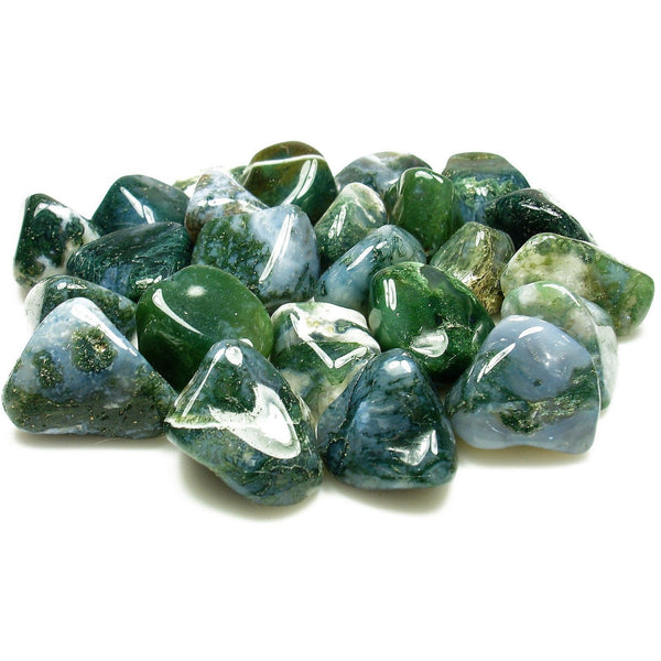 Moss Agate Tumbled Crystal Specimen | The Magic Is In You