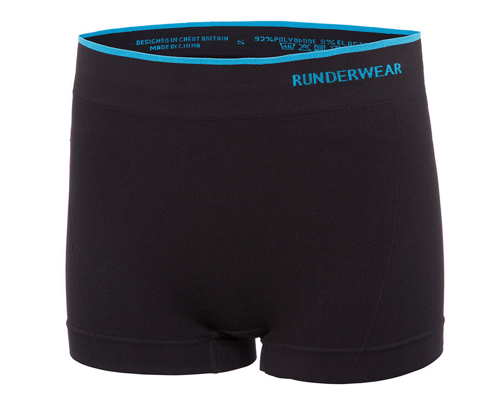 Runderwear Women's Running Briefs Black