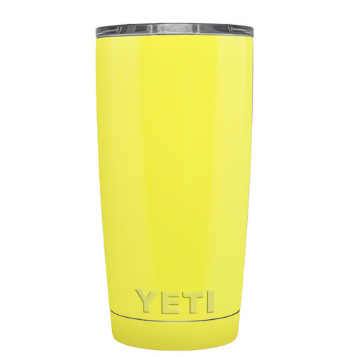 yeti rambler yellow