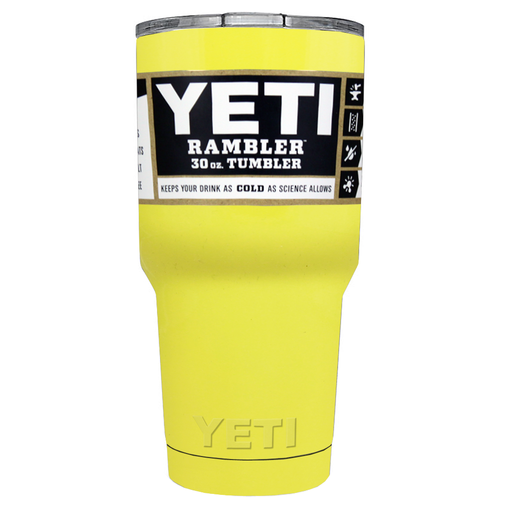 yellow yeti tumbler