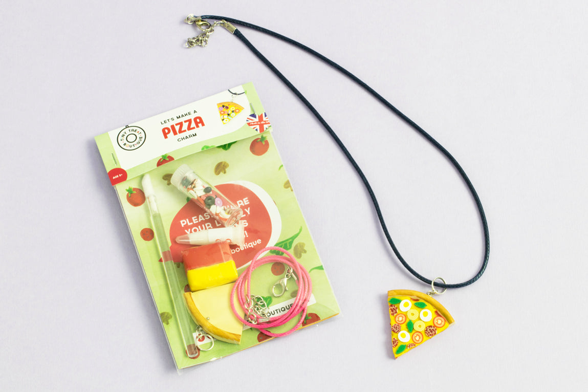 Pizza-Themed Jewellery Mini Kit Tiny Treat Boutique 