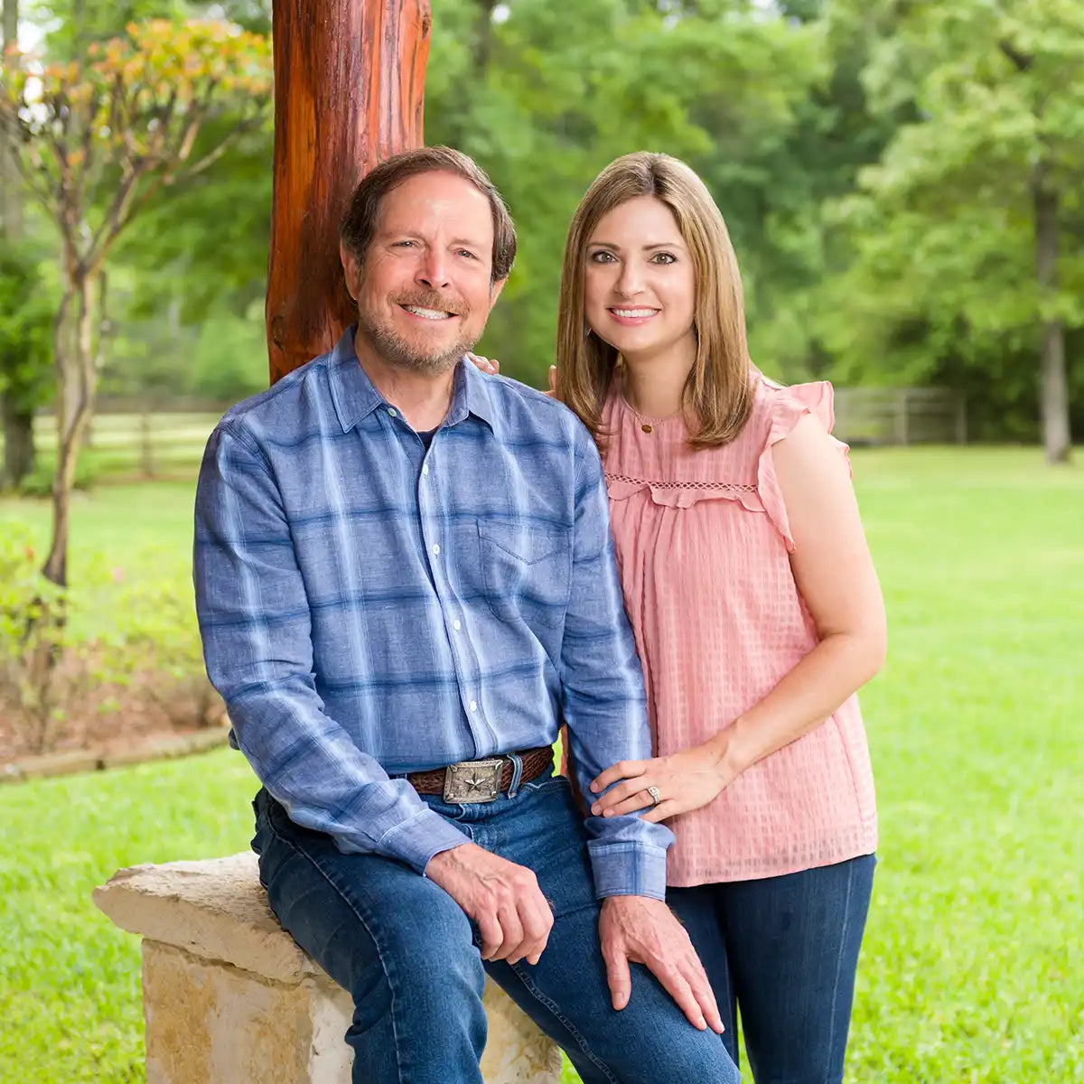 UNI KEY Health Founder, James Templeton, and daughter, Carol Templeton