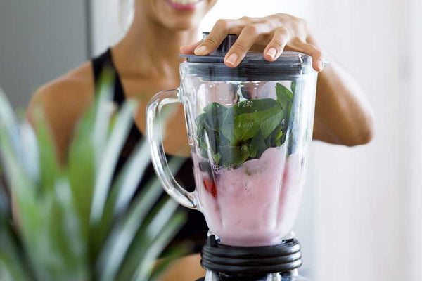 Smoothie in a blender