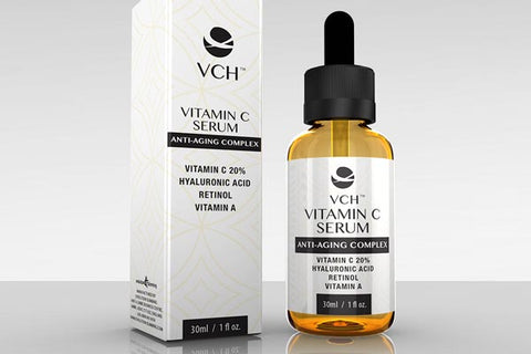 Bouteille de sérum de vitamine C