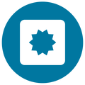 Illustration of the inner sprocket channel inside a Gulpz probiotic dog treat. 