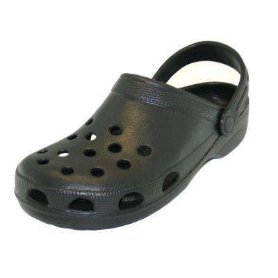 mens black clogs