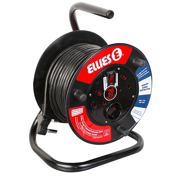 Power Adapters - 20M Extension Reel With Surge (1.5MM/16A) was listed ...