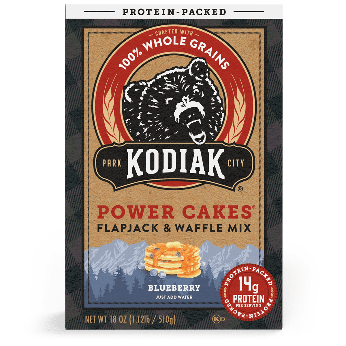 Blueberry Power Cakes