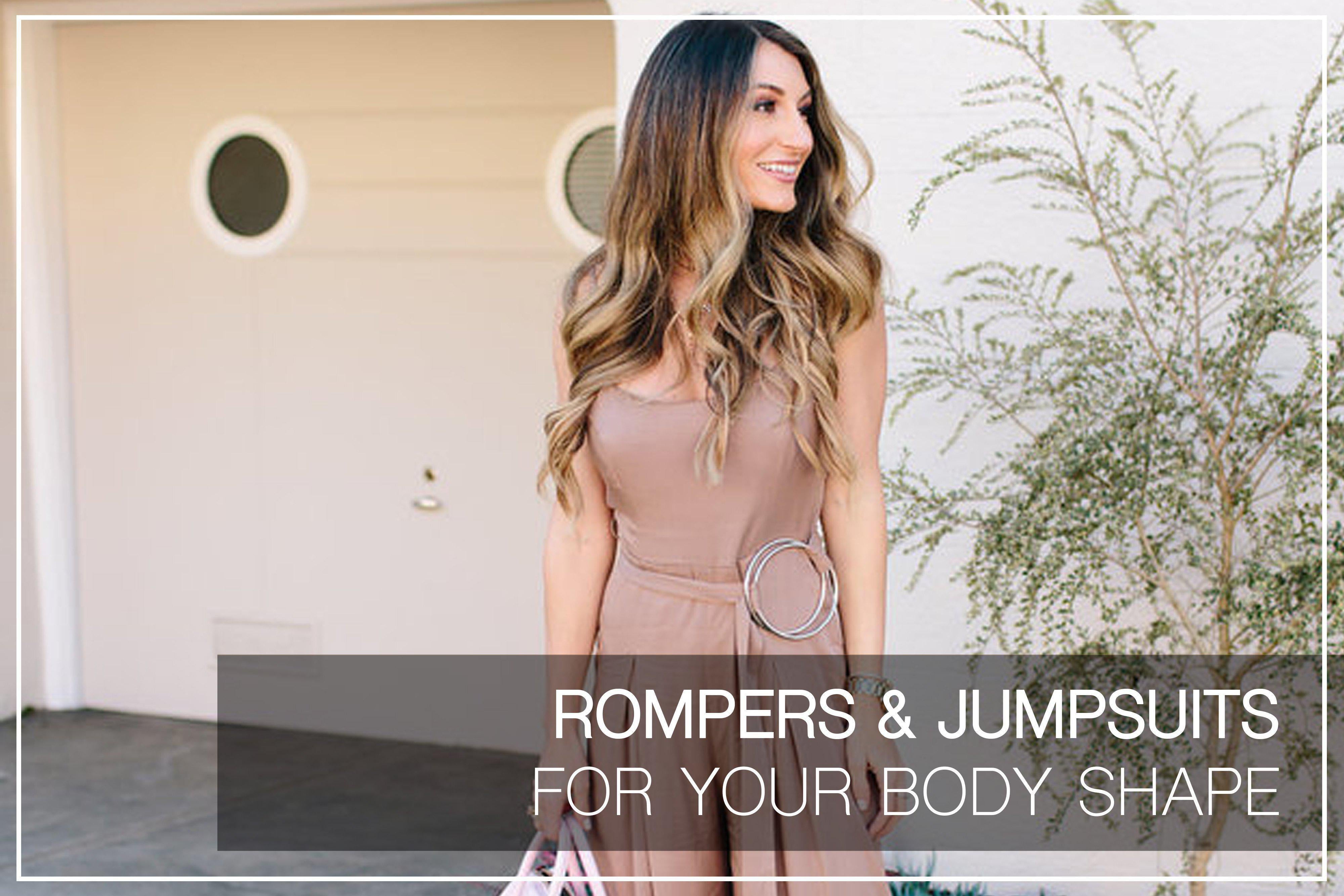 shop for rompers jumpsuits that look good on your body type