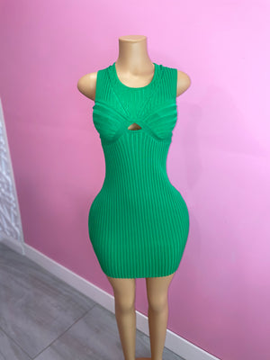 Seeing Green Dress - Bodied By HB