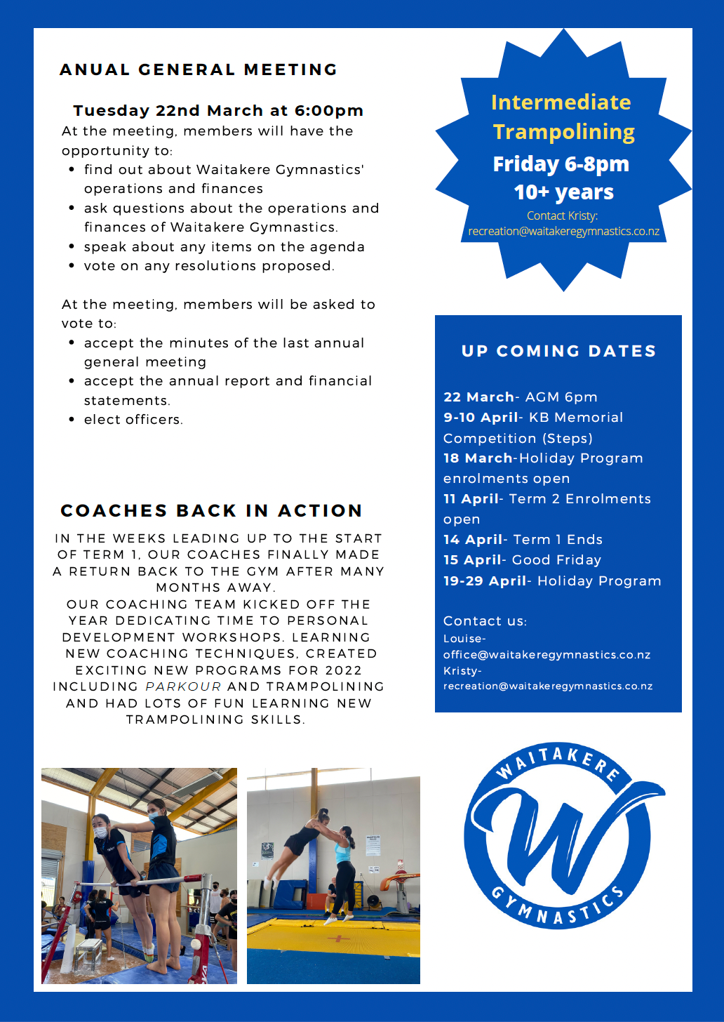 Club Newsletter February 2022