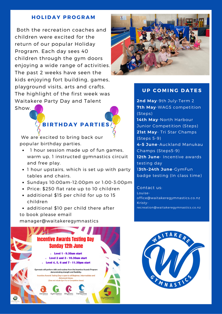 Club Newsletter May 2022