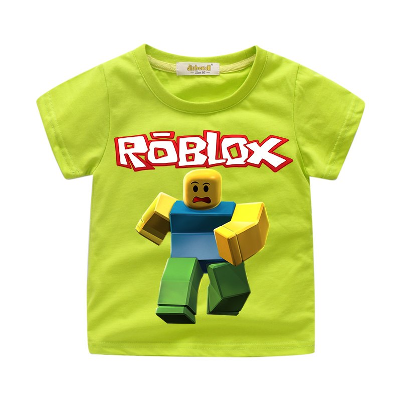 Drop Shipping Children Roblox Game T Shirt Clothes Boys Summer - at t shirt children t shirts for kids roblox boys girls tops tees