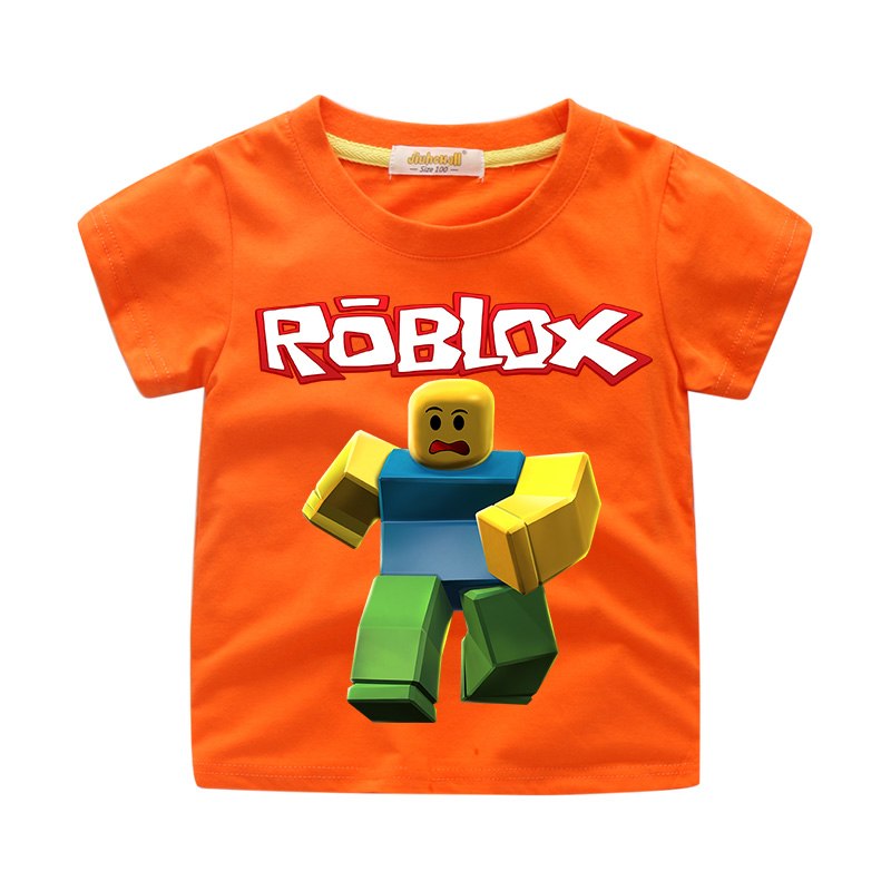 Drop Shipping Children Roblox Game T Shirt Clothes Boys Summer - at t shirt children t shirts for kids roblox boys girls tops tees