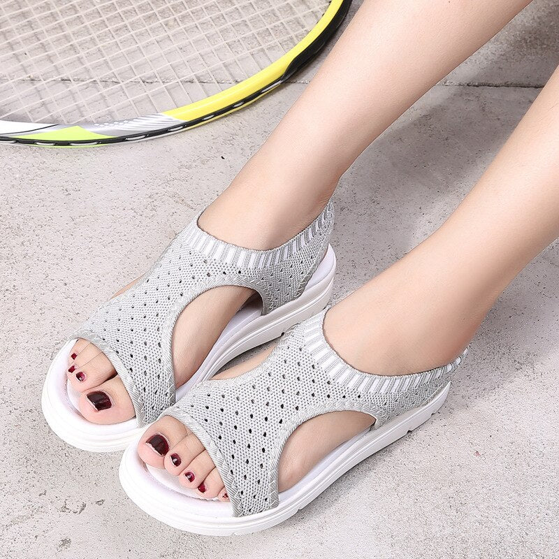 Women Sandals for 2019 Summer New Platform Sandal Shoes Breathable Com ...