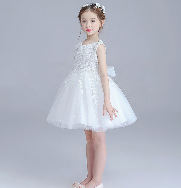 Girls Tulle Lace Infant Toddler Pageant Flower Girl Dresses for Weddin ...