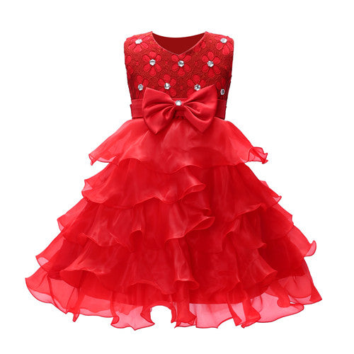 Summer Flower Girl Dress Ball gowns Kids Dresses For Girl Party Prince ...