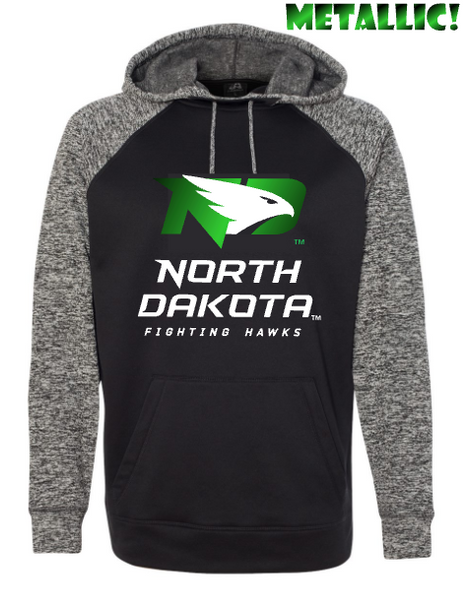 UND Football Hoodie - Hooded Sweatshirt - Military Appreciation