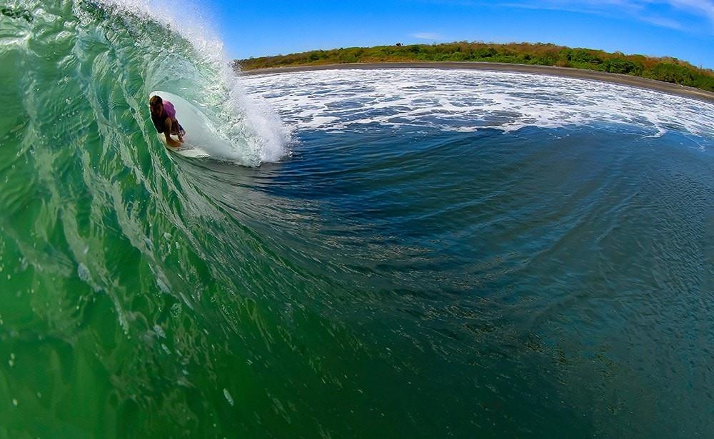 Waves ride. Four Seasons Costa Rica