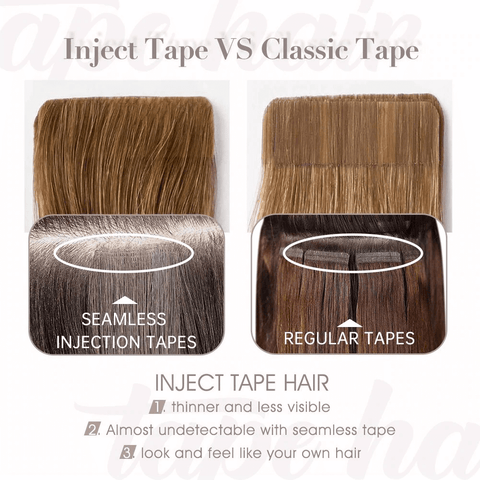 tape ins vs injeciton