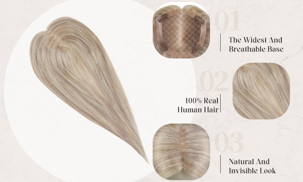 Human Hair Topper