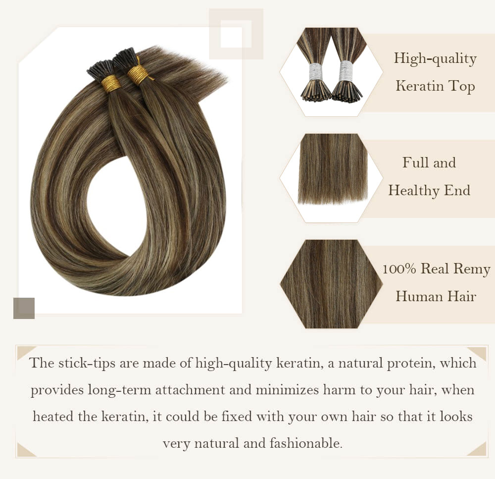 I tip hair extensions