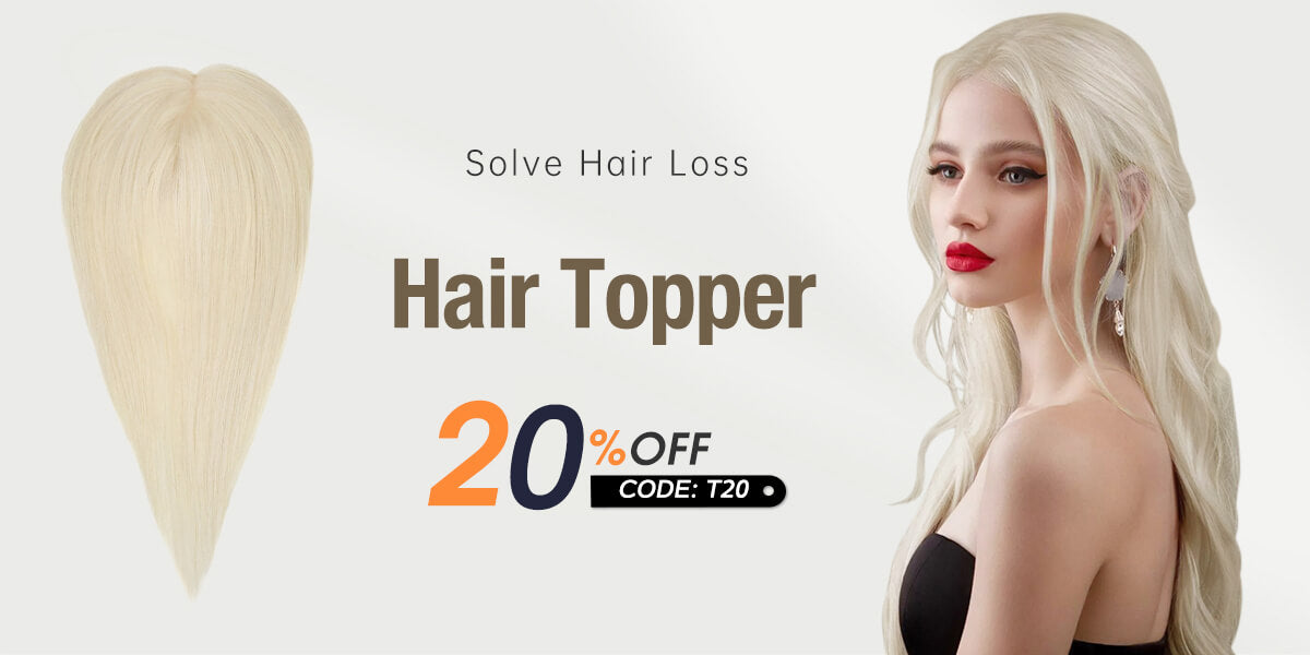 hair topper get 20% off