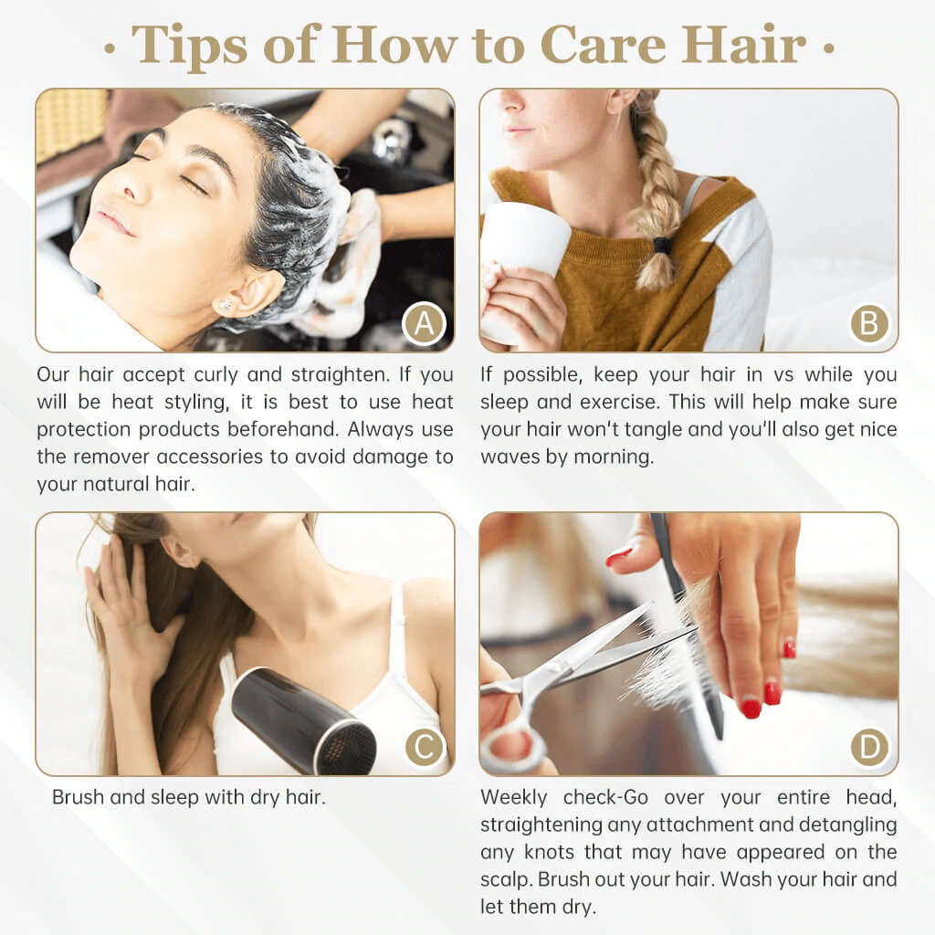 how to take care of hair extensions