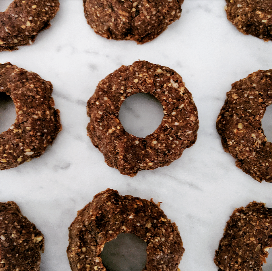 No-bake Vegan Doughnuts