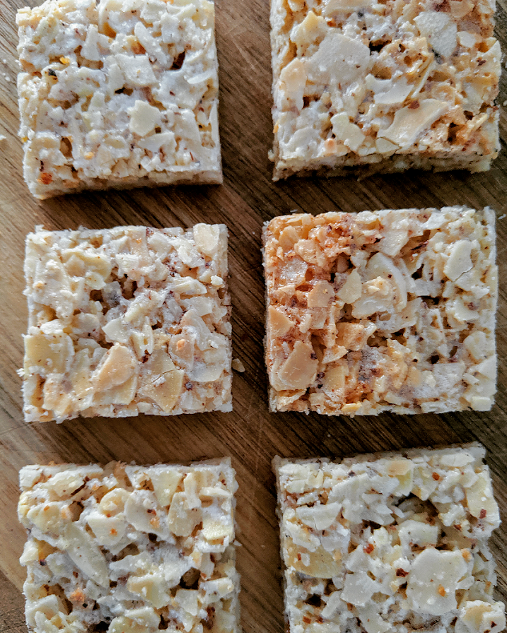 Chewy Almond Slice