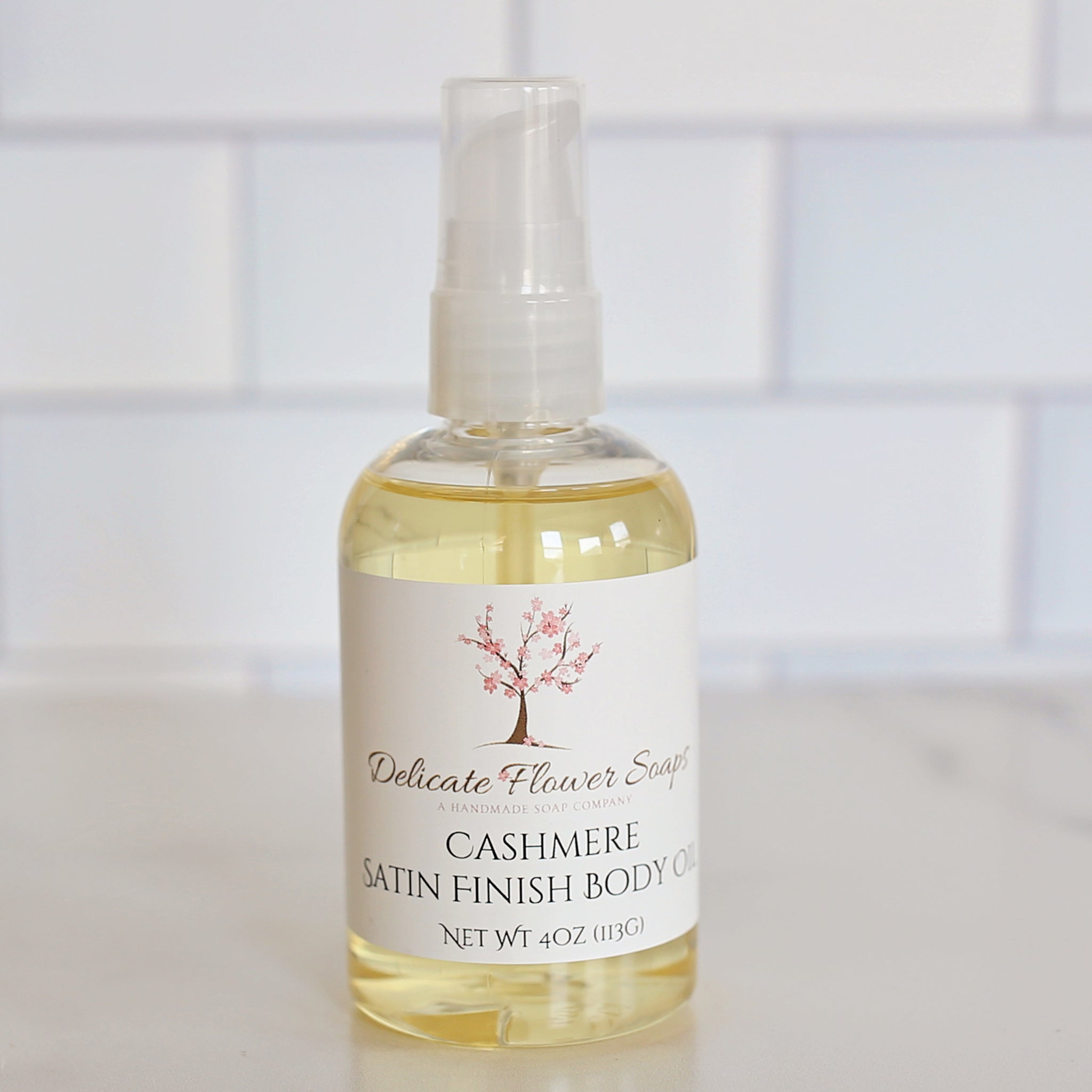 Cashmere Clear Liquid Gel Soap - Decorative Bottle – Rose Of Sharon Soapery