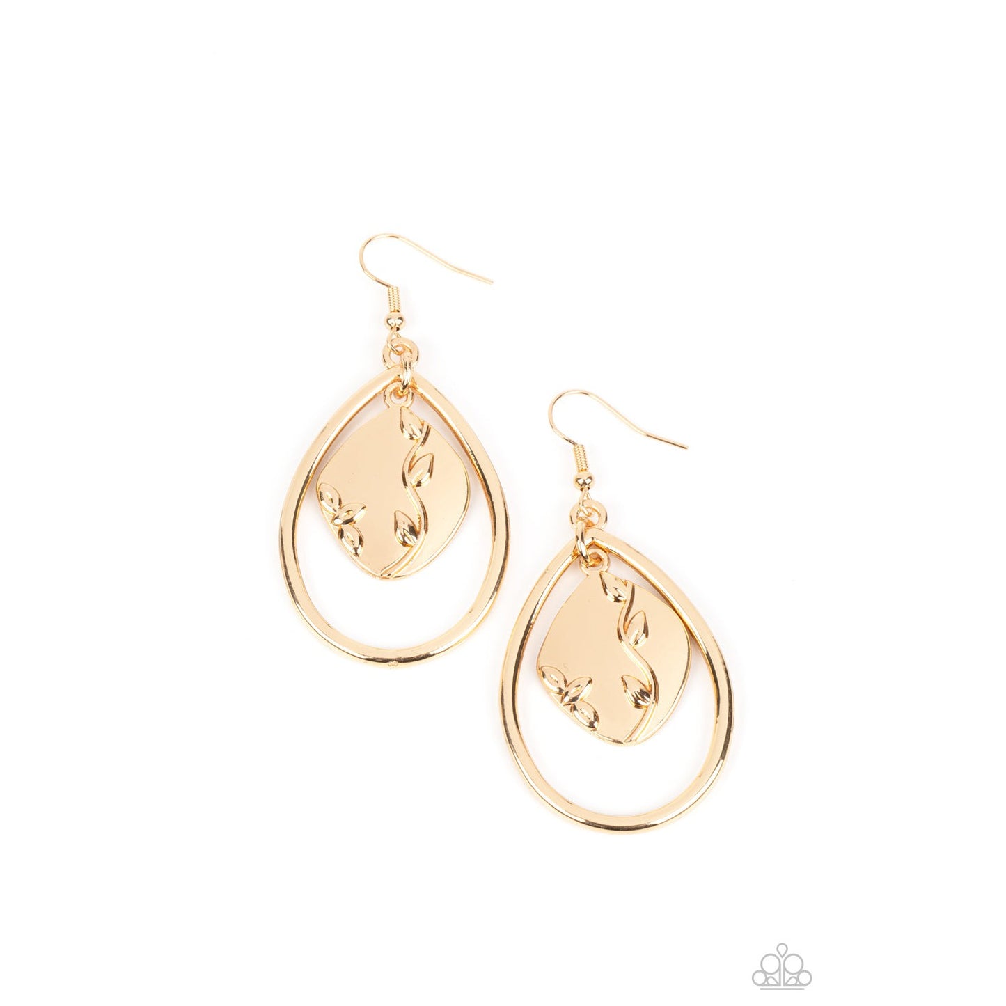 Artisan Refuge - Gold Earrings - Bling by Danielle Baker