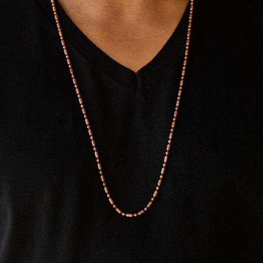 Covert Operation - Copper Men's Necklace - Bling by Danielle Baker