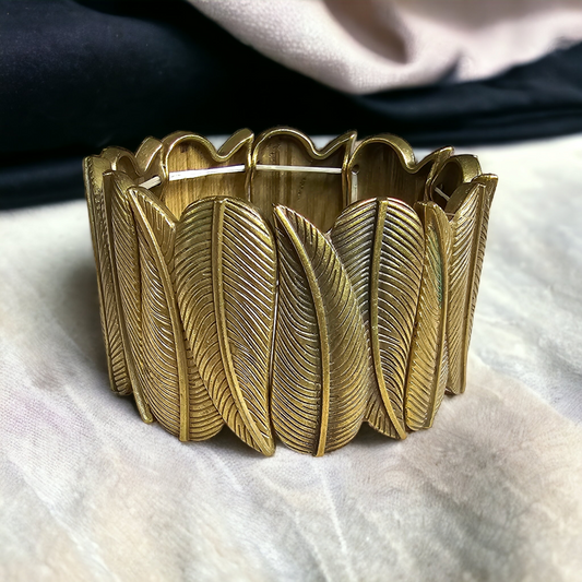 Cabo Canopy - Brass Leaf - Paparazzi Accessories Bracelet