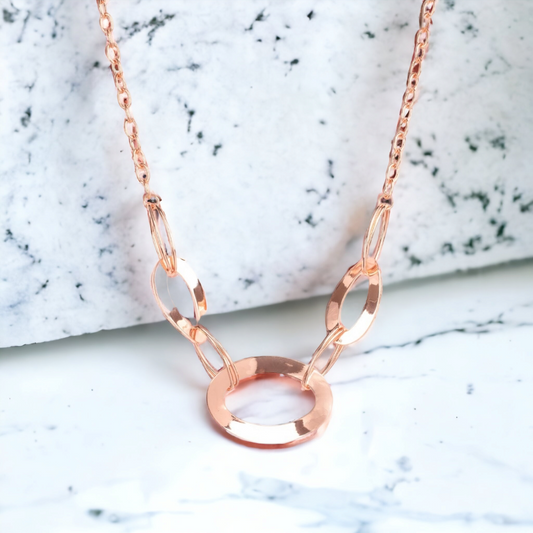 METALHEAD Count - Copper Necklace- rainbowartsreview by Danielle Baker