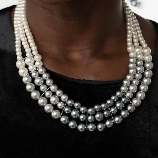 Lady In Waiting - Multi Pearl Blockbuster Necklace - A Large Selection Hand-Chains And Jewelry On rainbowartsreview,Women's Jewelry | Necklaces, Earrings, Bracelets