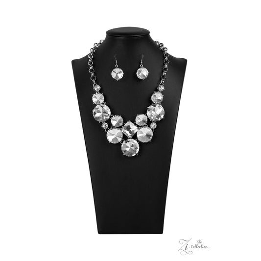 RETIRED VINTAGE- Unpredictable 2020- Paparazzi Exclusive Zi Collection Rhinestone Necklace - Bling By Danielle