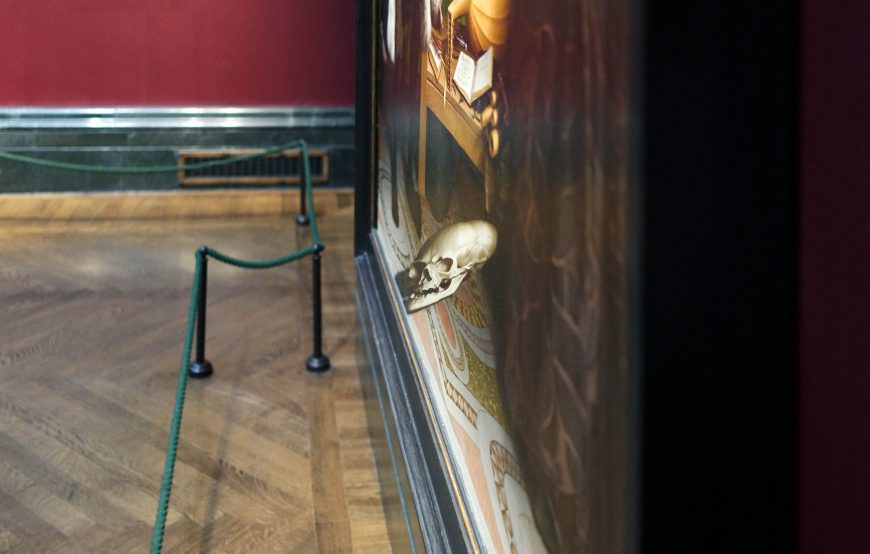 Han Holbein The Ambassadors The S Thing Anamorphic Skull