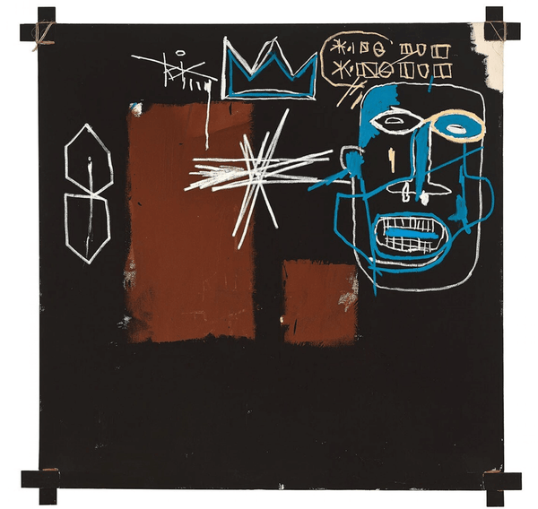 Jean-Michel Basquiat Kings of Egypt III The S Thing