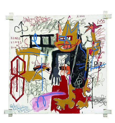 Jean-Michel Basquiat - Portrait of a one aka king