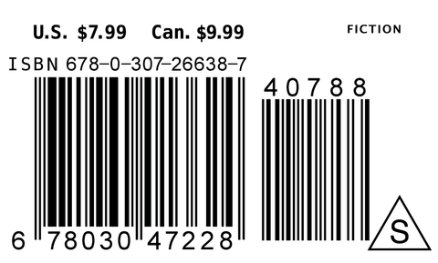 UPC Barcode Strippable S Triangle