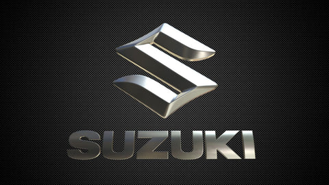 Suzuki Logo 3d Silver