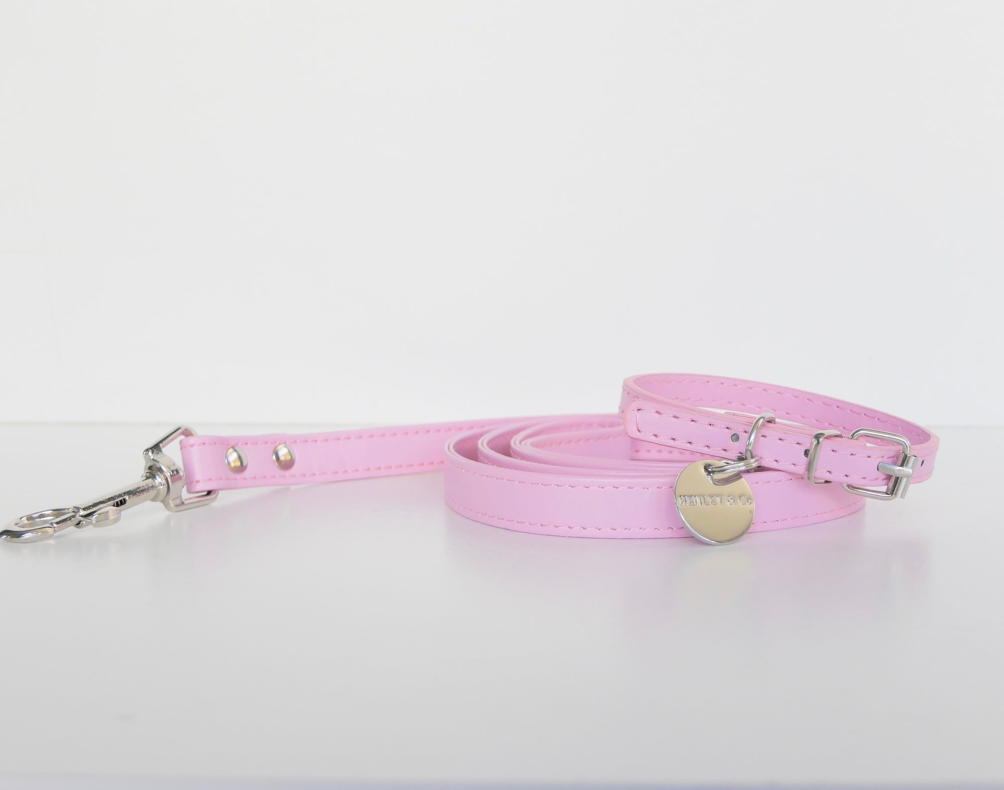 pink puppy collar