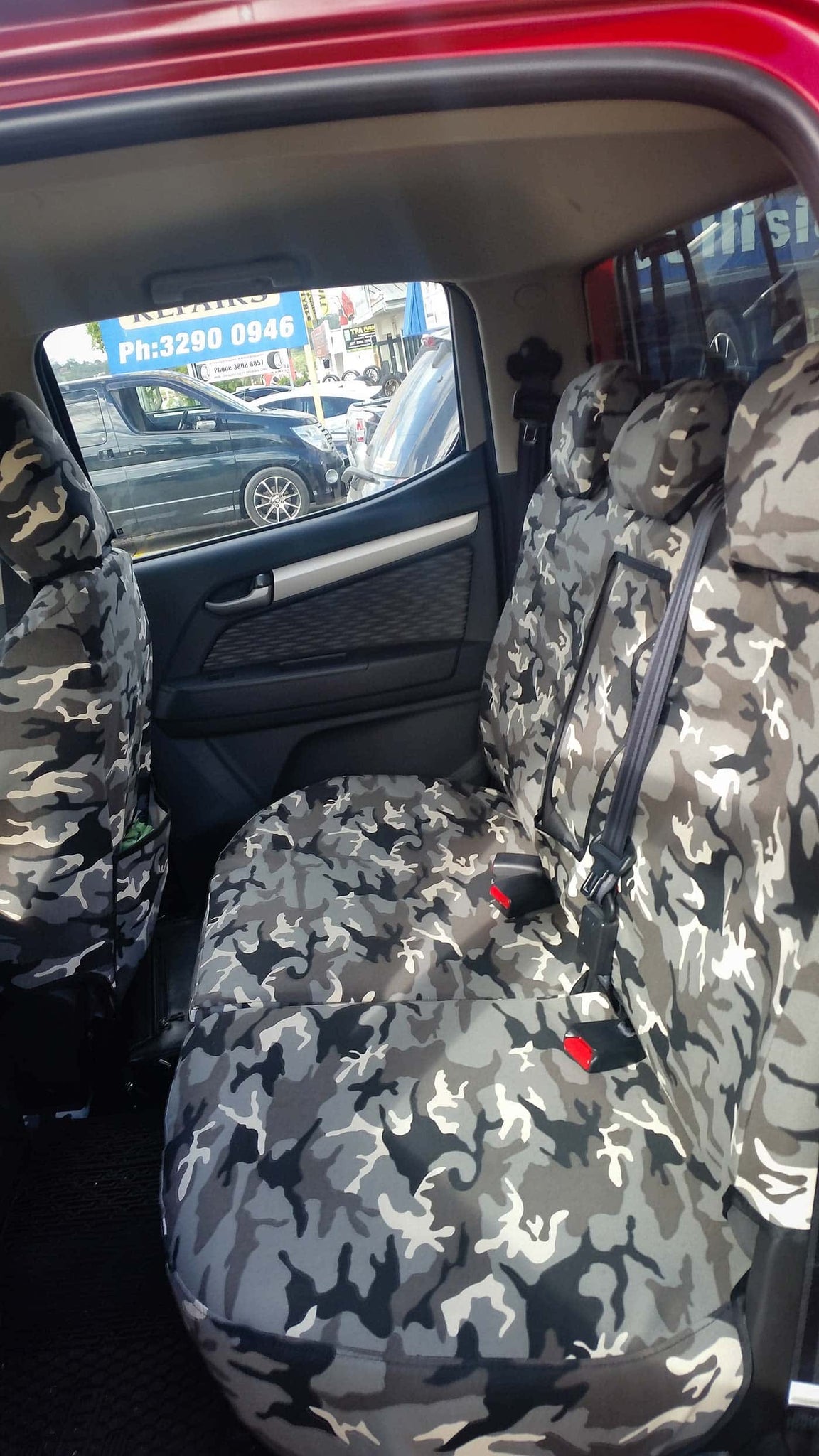 Isuzu D-Max Canvas Seat Covers – Gotya Covered